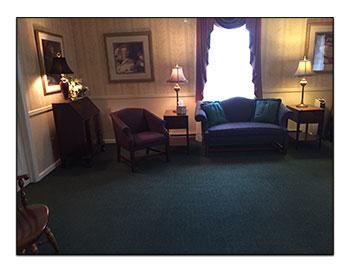 Sitting Room at Brookfield Funeral Home